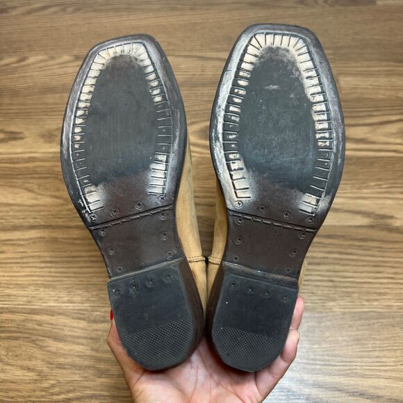 Harley Davidson Abbington Tan D84493 Women's 6 M Harness Ankle Boots - Picture 8 of 11